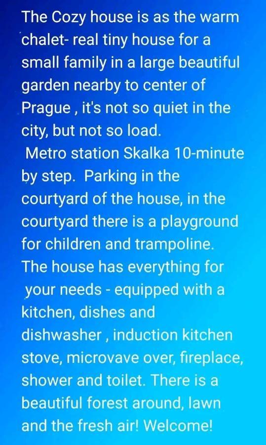 Tiny House In The City Prague Ngoại thất bức ảnh